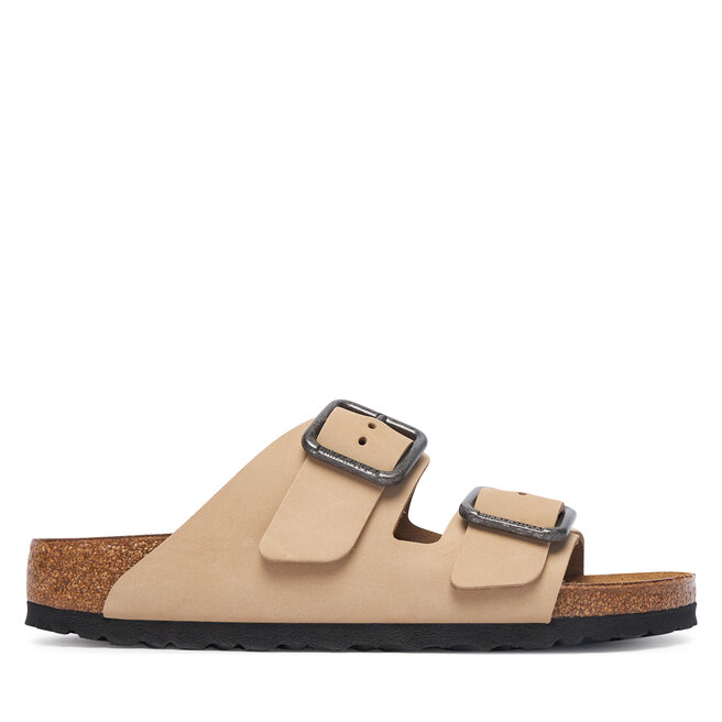 Klapki Birkenstock Arizona Wire Buckle 1031579 Beżowy