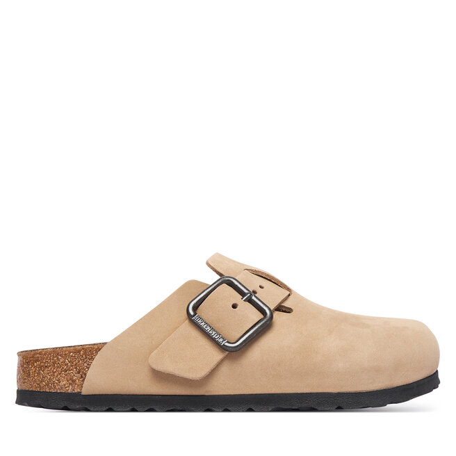Klapki Birkenstock Boston Wire Buckle 1031573 Beżowy jasny