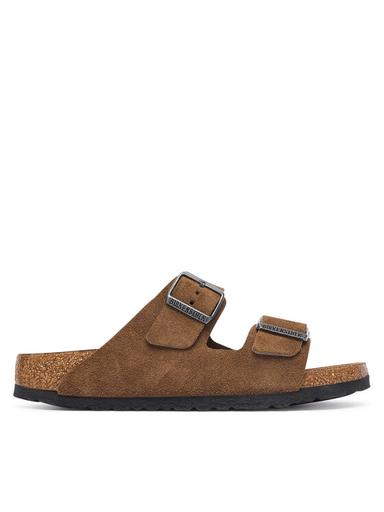 Birkenstock Klapki Arizona 1032717 Beżowy ciemny
