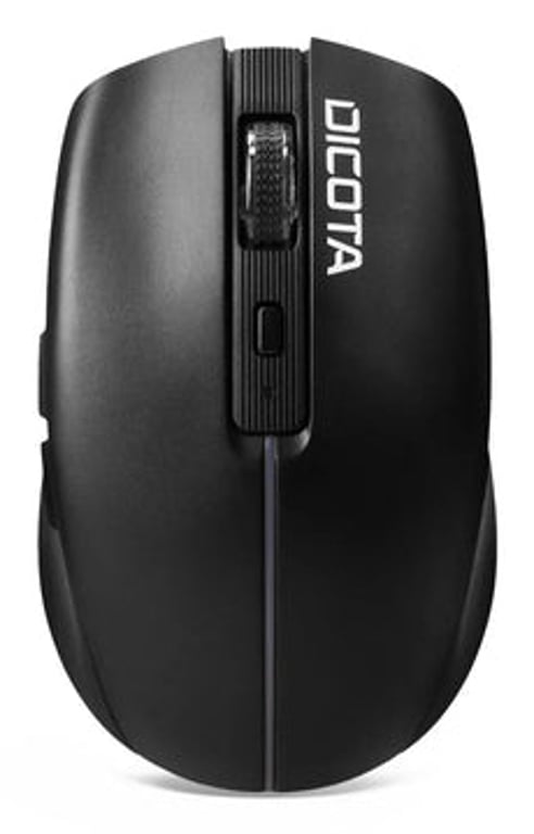 DICOTA D32044B myszka Dom Oburęczny RF Wireless + Bluetooth + USB Type-A Optyczny 1600 DPI