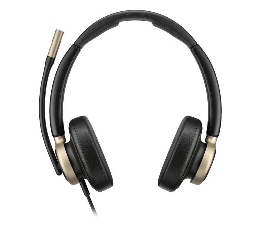 HP Poly Mission 825 – przewodowy zestaw słuchawkowy USB stereo (opakowanie zbiorcze)