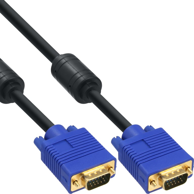 InLine 17715T kabel VGA 1,5 m SVGA Czarny