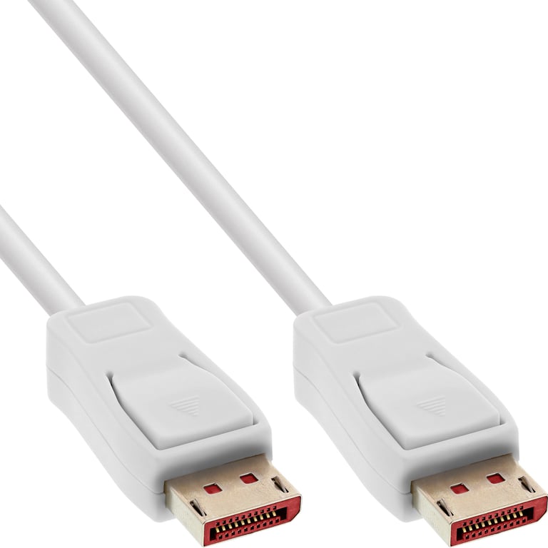 InLine 17202W kabel DisplayPort 2 m Biały