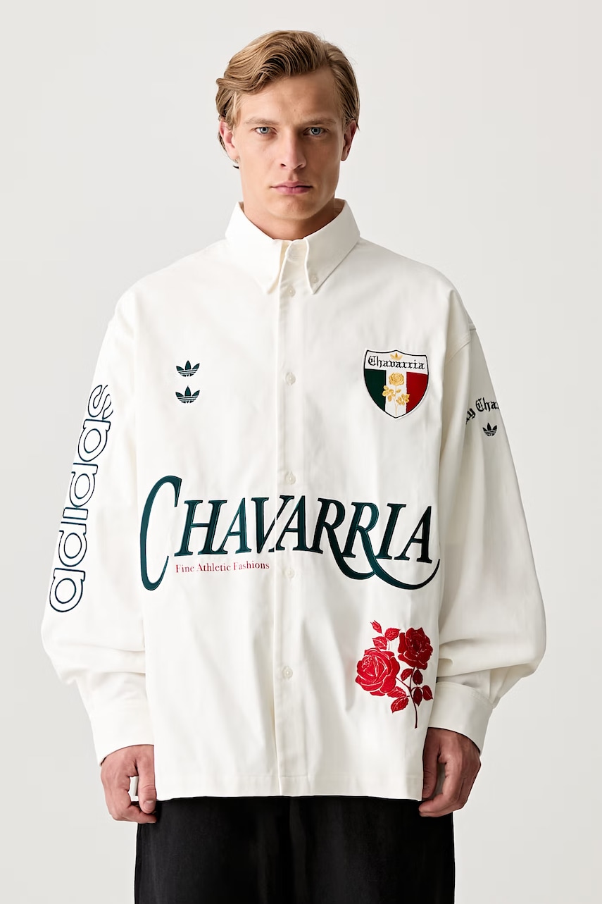 adidas Originals x Willy Chavarria koszula bawełniana męska