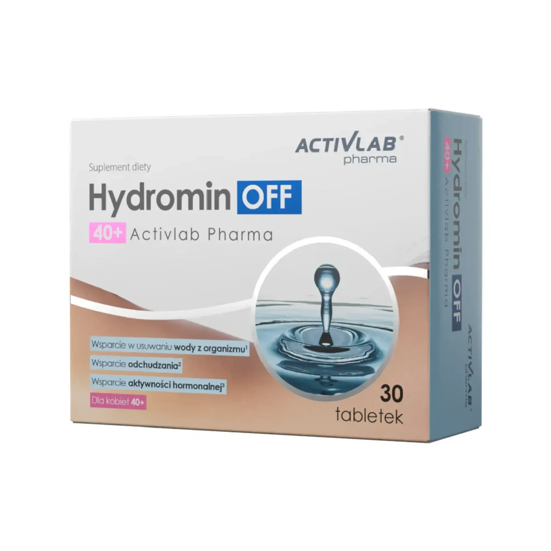 ActivLab Pharma, Hydromin off 40+, tabletki, 30 sztuk