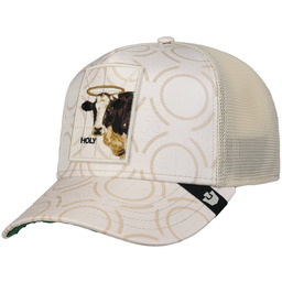 Czapka Trucker Holy Cow by Goorin Bros., beżowy, One Size