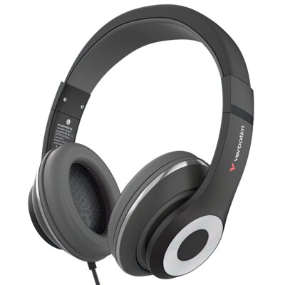 Verbatim 30198 słuchawki Opaska na głowę Muzyka/dzień powszedni USB Type-C Czarny