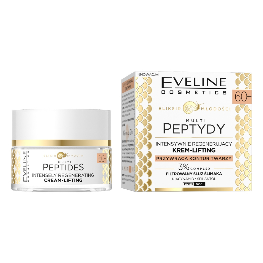 Eveline Cosmetics Eliksir Młodości intensywnie regenerujący krem-lifting 60+ 50ml