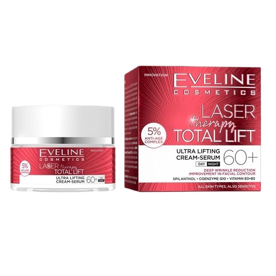 EVELINE Laser Therapy krem do twarzy 60+ 50ml