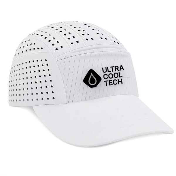 ULTRA COOL TECH Chłodząca czapka biegowa GLACIER HAT white