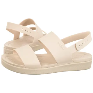 Sandały Brooklyn Backstrap Low Low Frappe 212399-2MC (CR424-b) Crocs