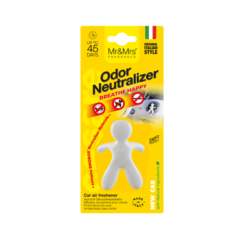 Mr & Mrs Fragrance Odświeżacz do Samochodu + Neutralizator Nieprzyjemnych Zapachów