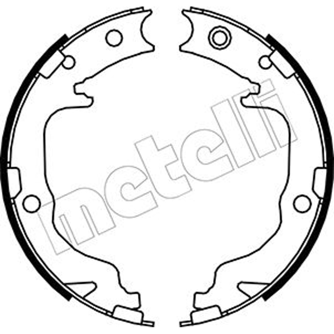 Zestaw szczęk hamulcowych METELLI 53-0362