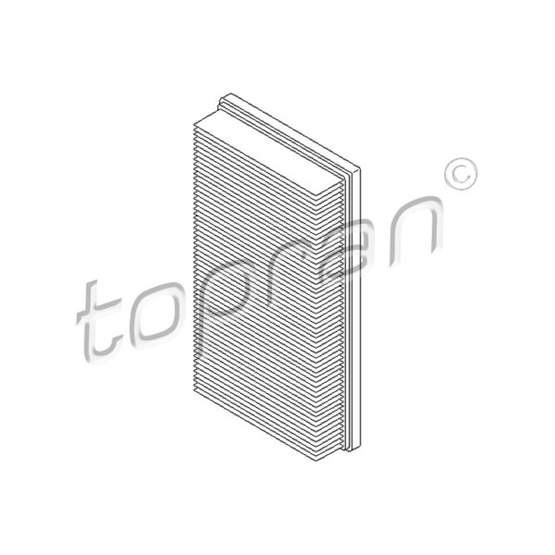 Filtr powietrza TOPRAN 302 084