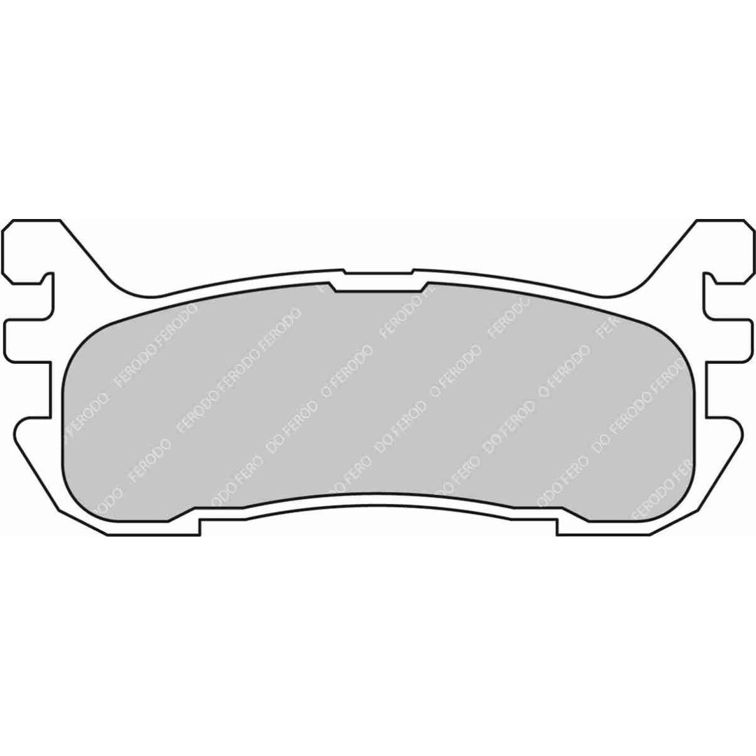 Klocki hamulcowe FERODO RACING FCP1012H