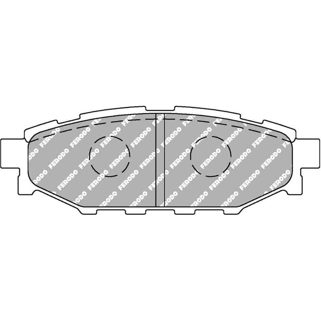 Klocki hamulcowe FERODO RACING FCP1947H