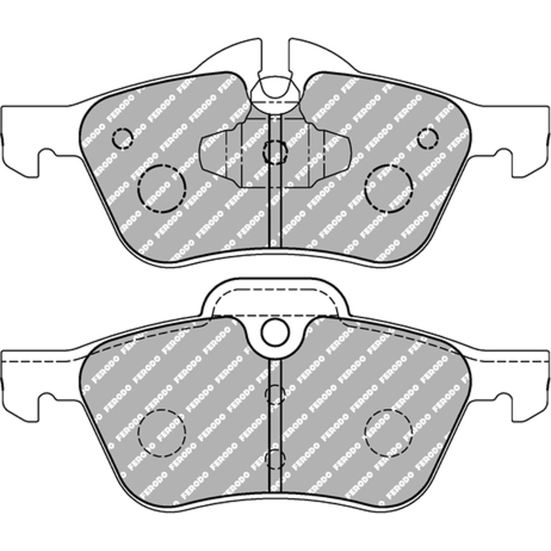 Klocki hamulcowe FERODO RACING FCP1499W