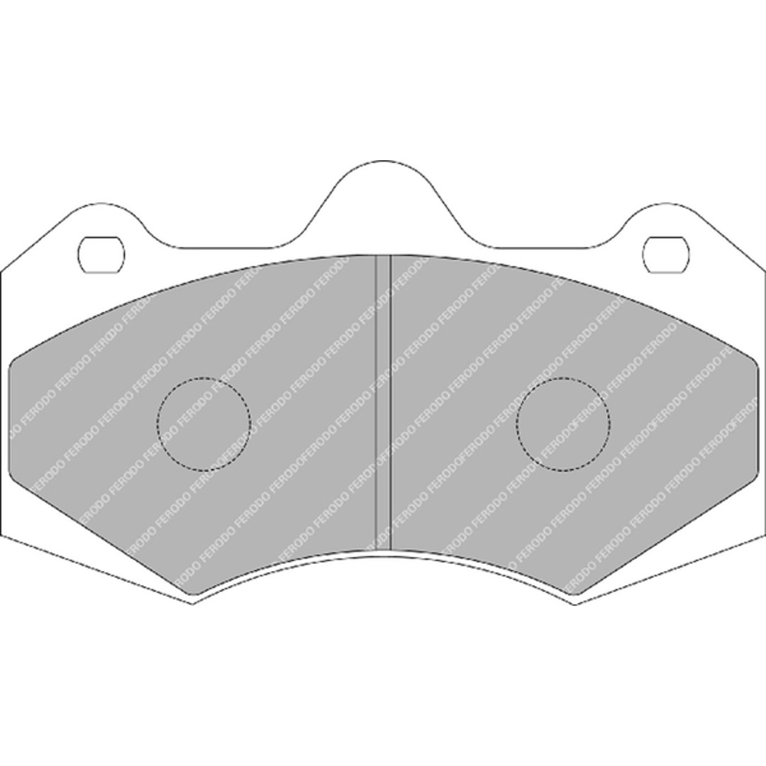 Klocki hamulcowe FERODO RACING FRP3084W