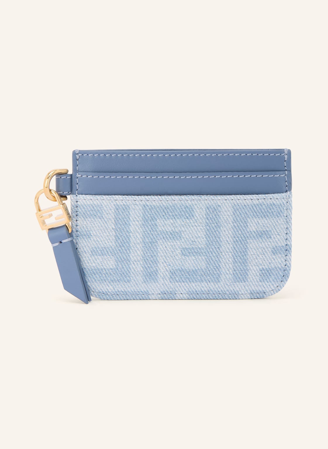 Fendi Etui Na Karty Baguette blau