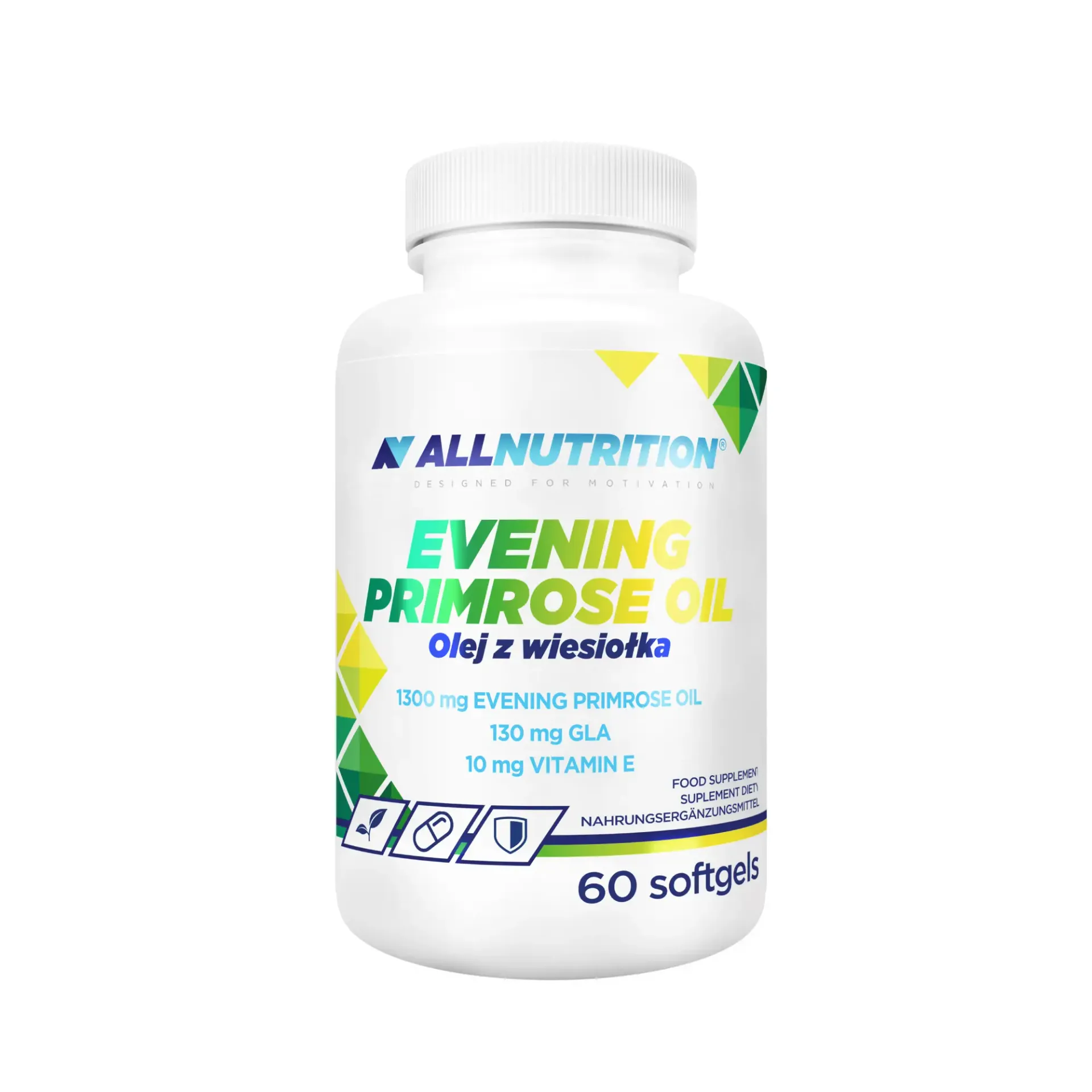 Allnutrition Evening Primrose Oil, kapsułki, 60 sztuk