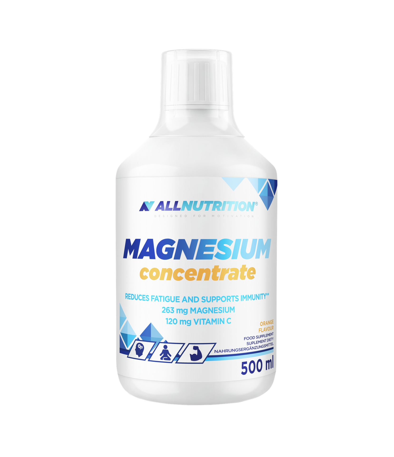 Allnutrition Magnesium Concentrate Orange, płyn, 500 ml