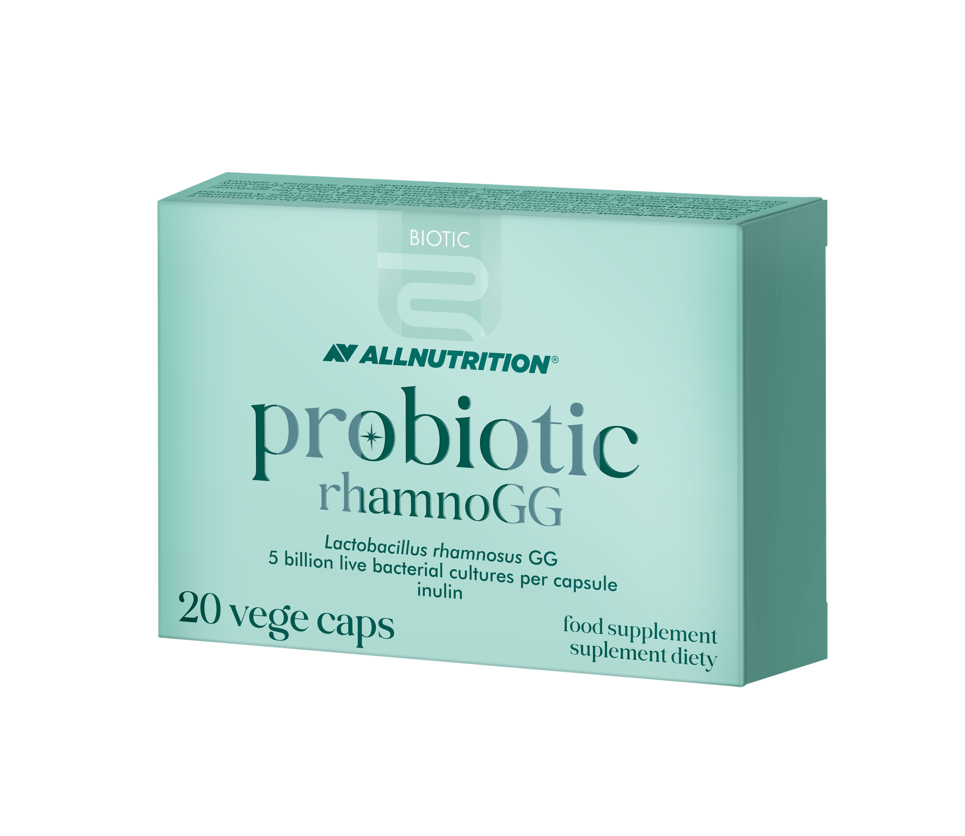 Allnutrition Biotic Probiotic Rhamnogg, kapsułki, 20 sztuk