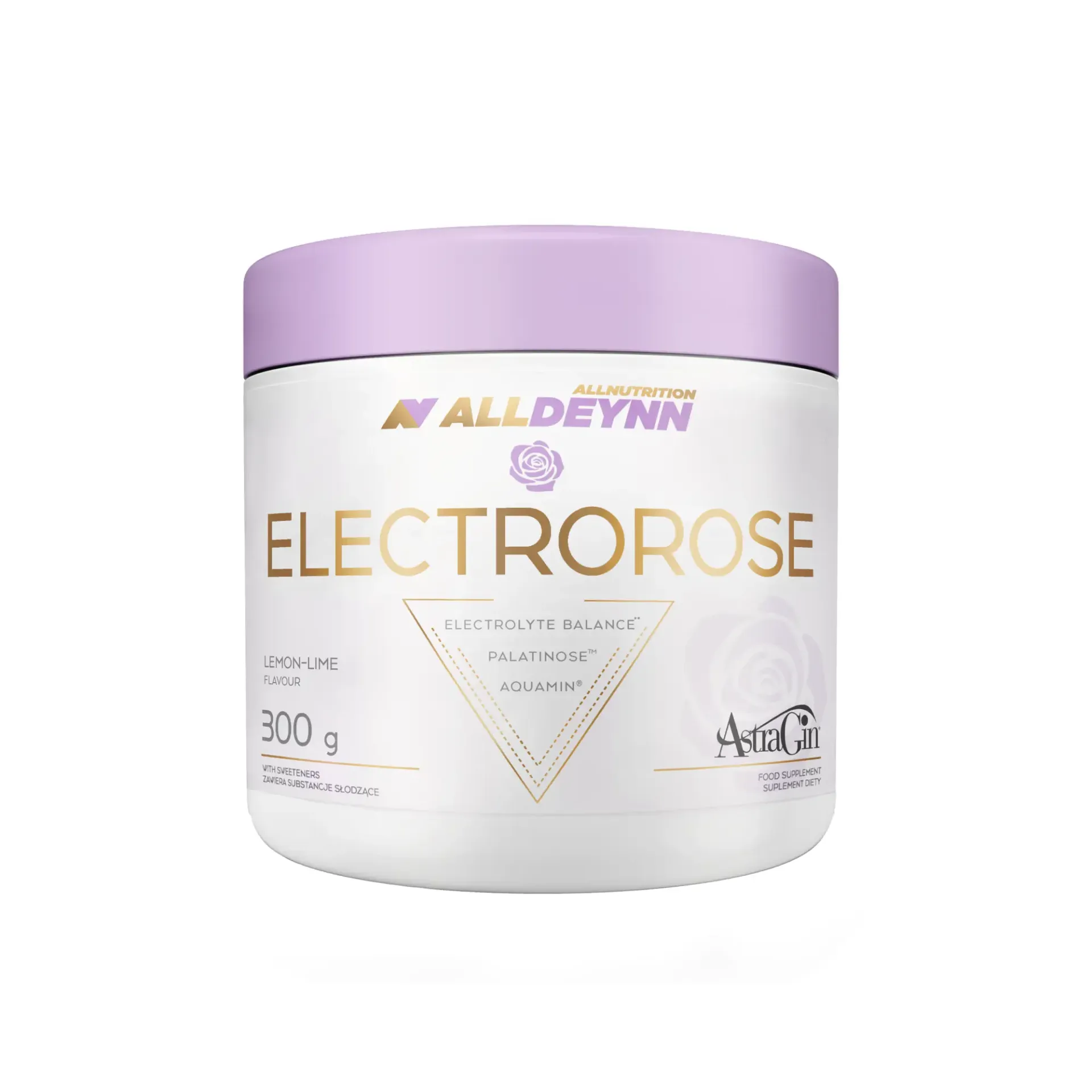 Allnutrition Alldeynn Electrorose Lemon-Lime, proszek, 300 g