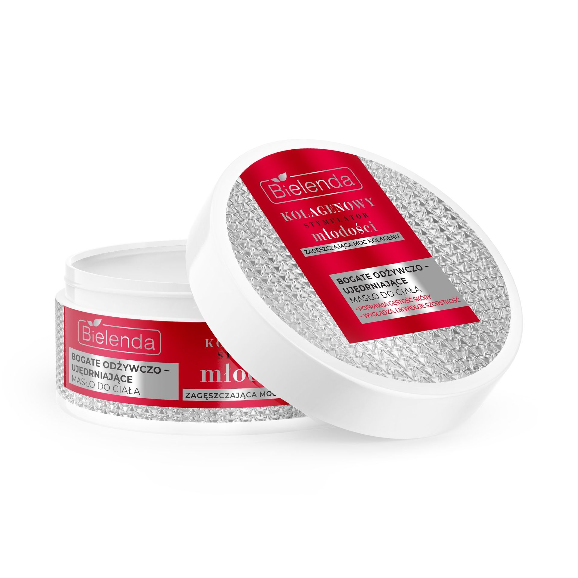 Bielenda Kolagenowy Stymulator Młodości Bogate Odżywczo - ujędrniające masło do ciała, 200 ml