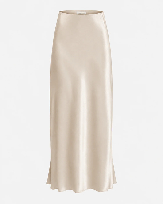Spódnica Melody premium beige midi