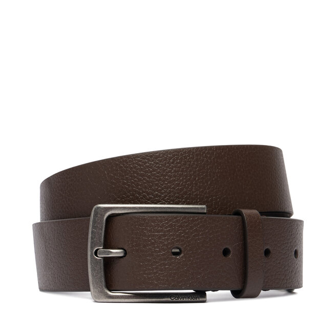 Pasek Calvin Klein Casual Pin Buckle Pebble 35Mm LV04D7095G Brązowy