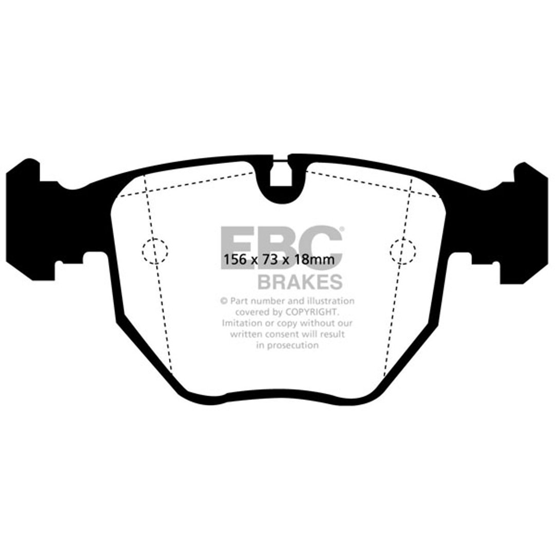 Klocki hamulcowe EBC BRAKES DP61036