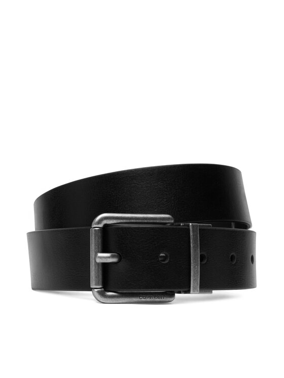 Calvin Klein Pasek Casual Roller Buckle 35Mm Adj/Re LV04D7103G Czarny
