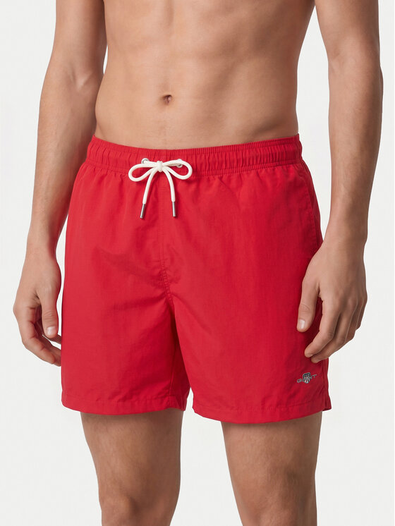 Gant Szorty kąpielowe 920026000 Czerwony jasny Regular Fit