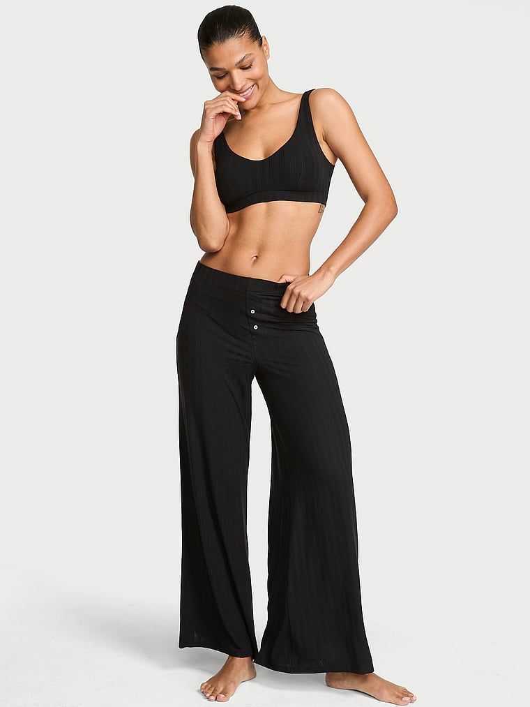 Victoria's Secret Spodnie z modalu do spania SoSoft Ultra-Fine