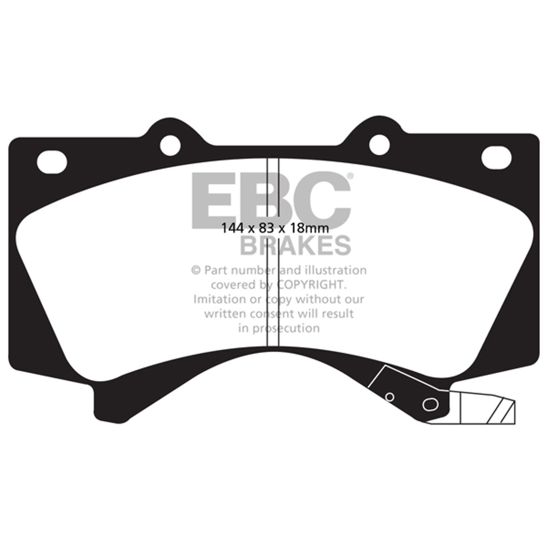 Klocki hamulcowe EBC BRAKES DP51815NDX