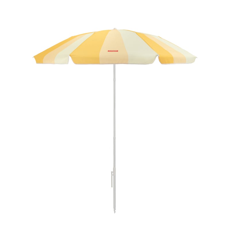 Flamingueo UPF50+ przechylany parasol plażowy żółty poliester