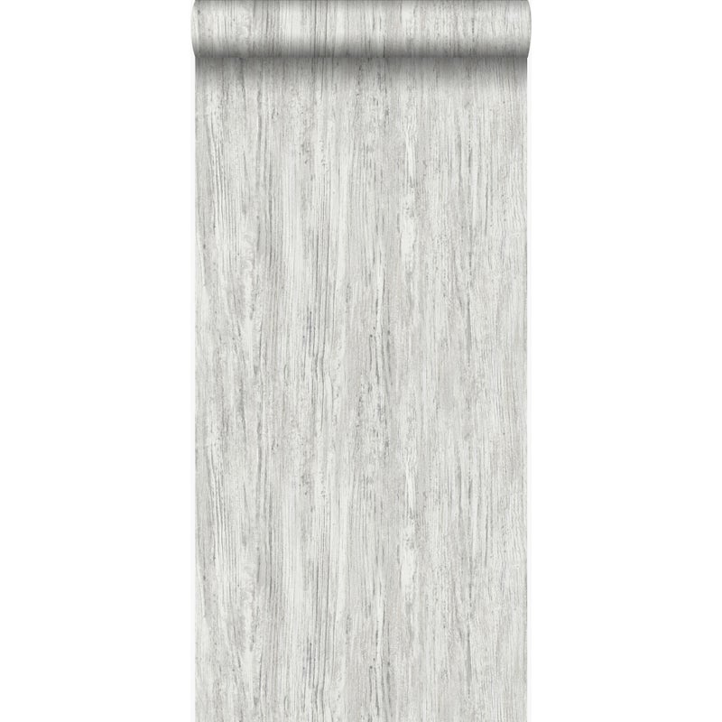 Tapeta wygląd drewna ciemnej kości słoniowej - 53 cm x 10.05 m - ORIGIN