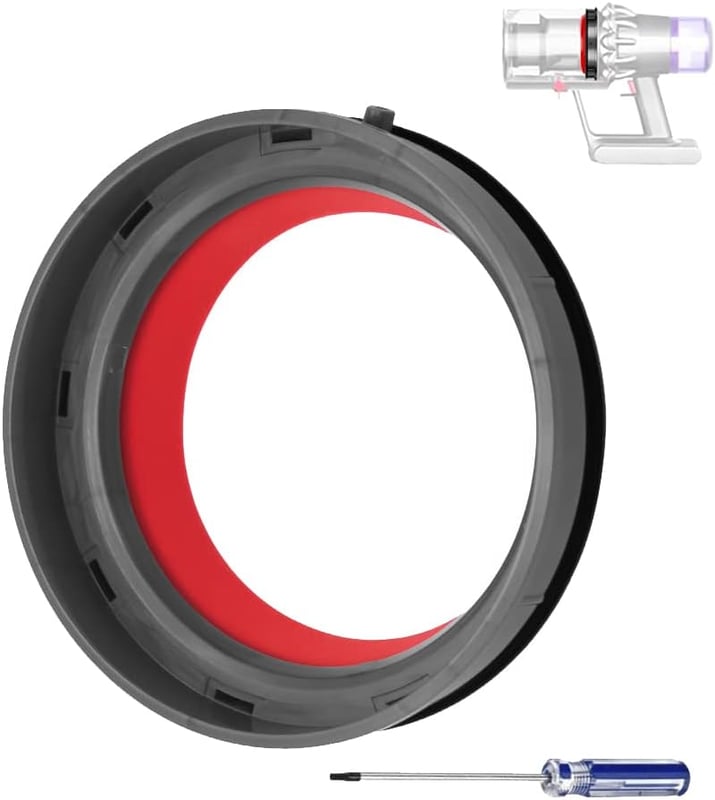 Pasuje do pierścienia uszczelniającego Dyson V11, wymienny stały pierścień uszczelniający do odkurzaczy Dyson V15, Dyson V11 V15 SV14 SV15 SV22.