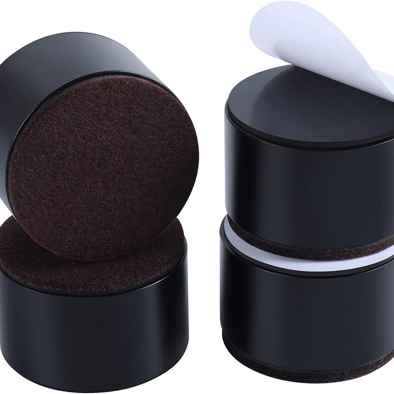 4 szt. 30 mm stalowych podstawek pod meble, solidne podstawki pod nogi łóżka i stołu, 1,18