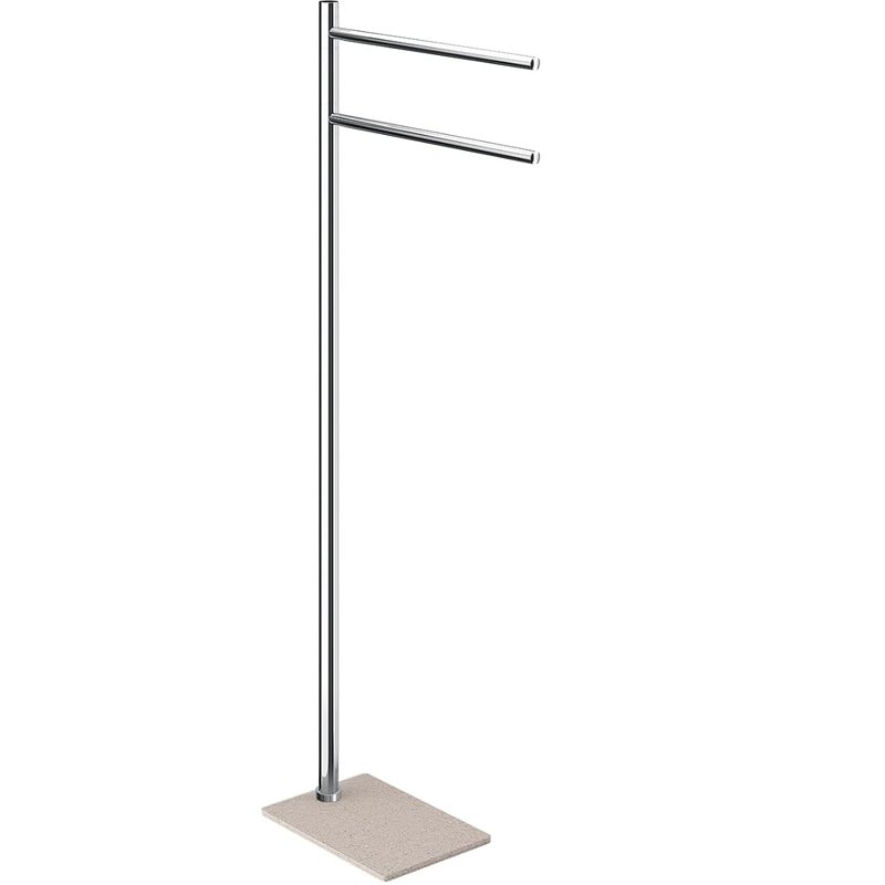 Gedy TR31 03 Wieszak na ręczniki Trilly chrom i beż