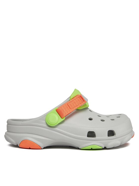 Crocs Klapki Crocs Classic All Terain Kids Clog 207458 Biały