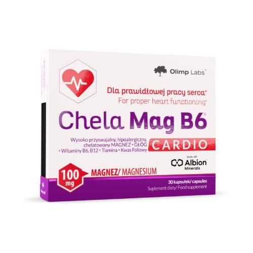 Chela Mag B6 Cardio, 30 kaps.