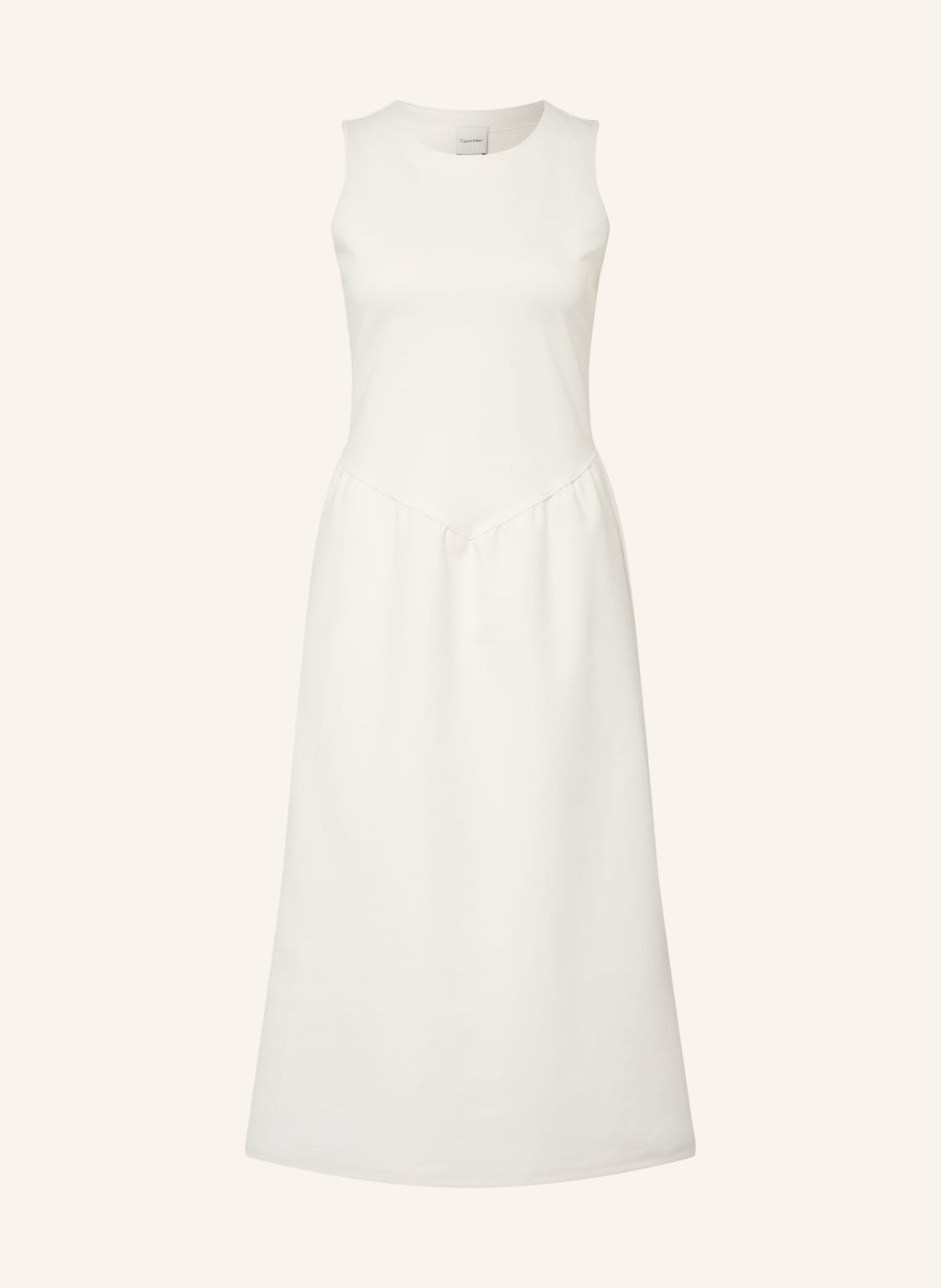 Calvin Klein Sukienka Z Dżerseju weiss