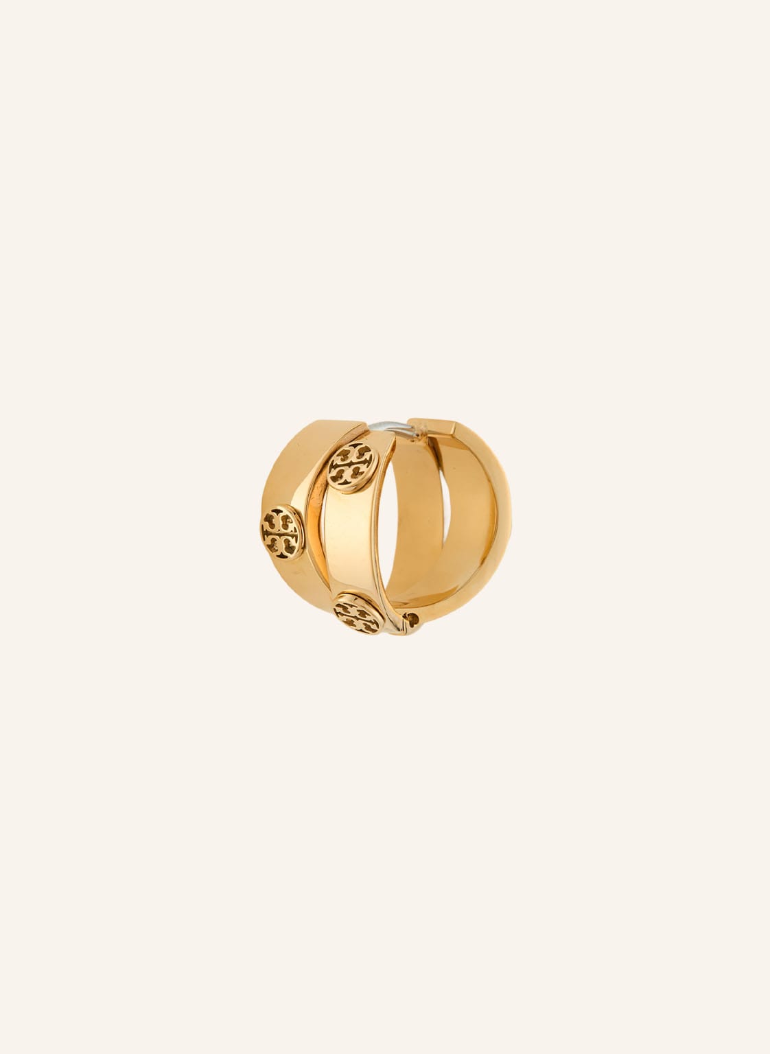 Tory Burch Kolczyki Koła Icon gold