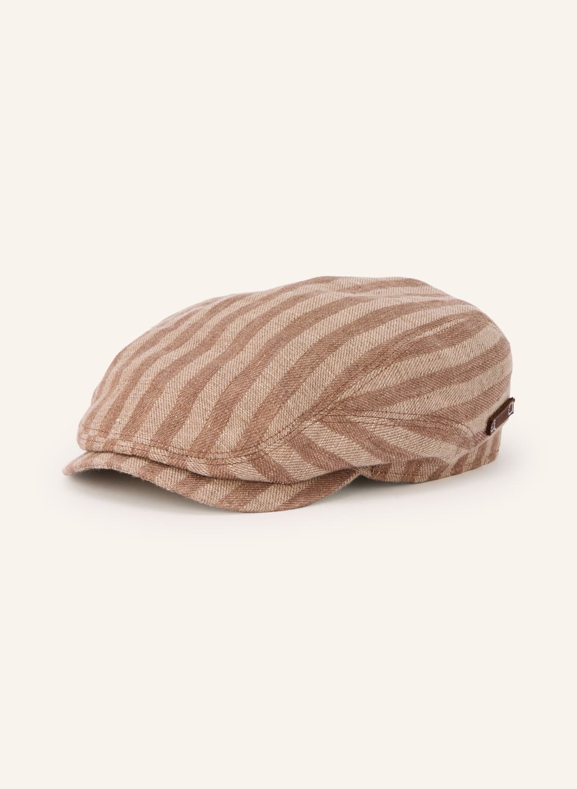 Stetson Czapka Z Daszkiem Z Lnu beige