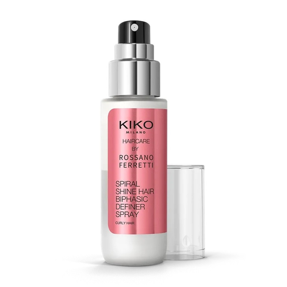 KIKO Milano Spiral Shine Hair Biphasic Definer dwufazowy spray nadający lokom wyrazistość i sprężystość 45ml