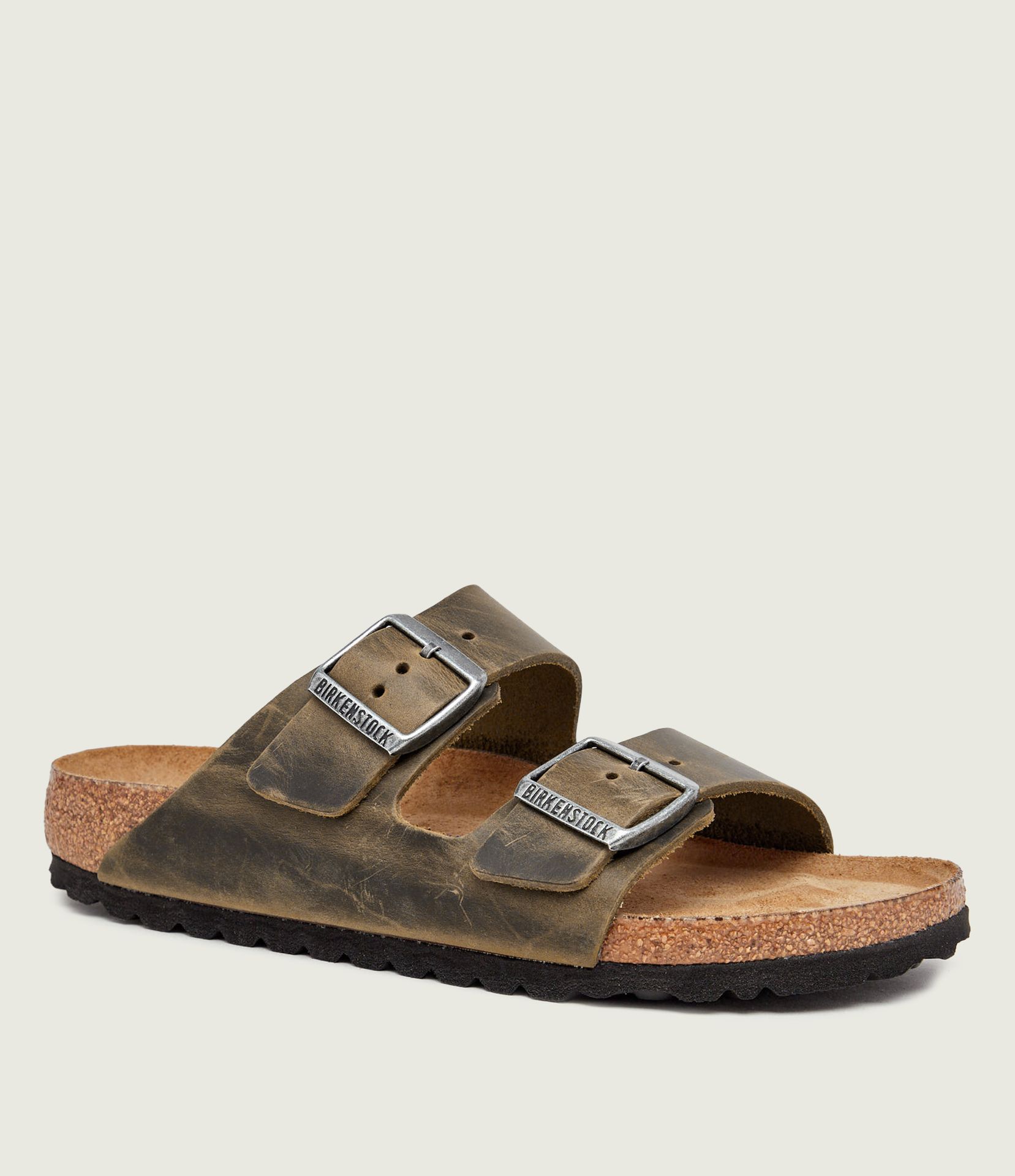 Birkenstock Skórzane klapki Arizona narrow fit