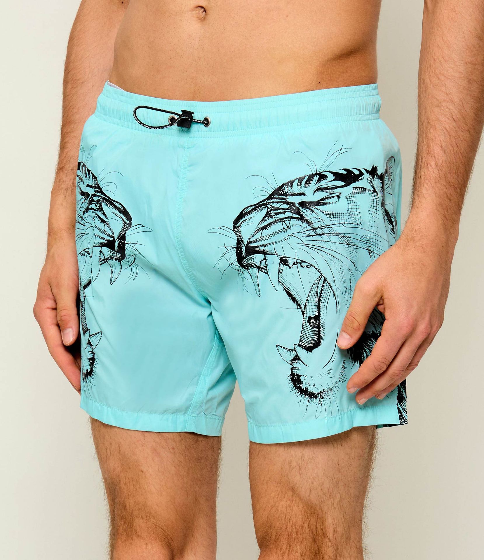Plein Sport Szorty kąpielowe Slim Fit