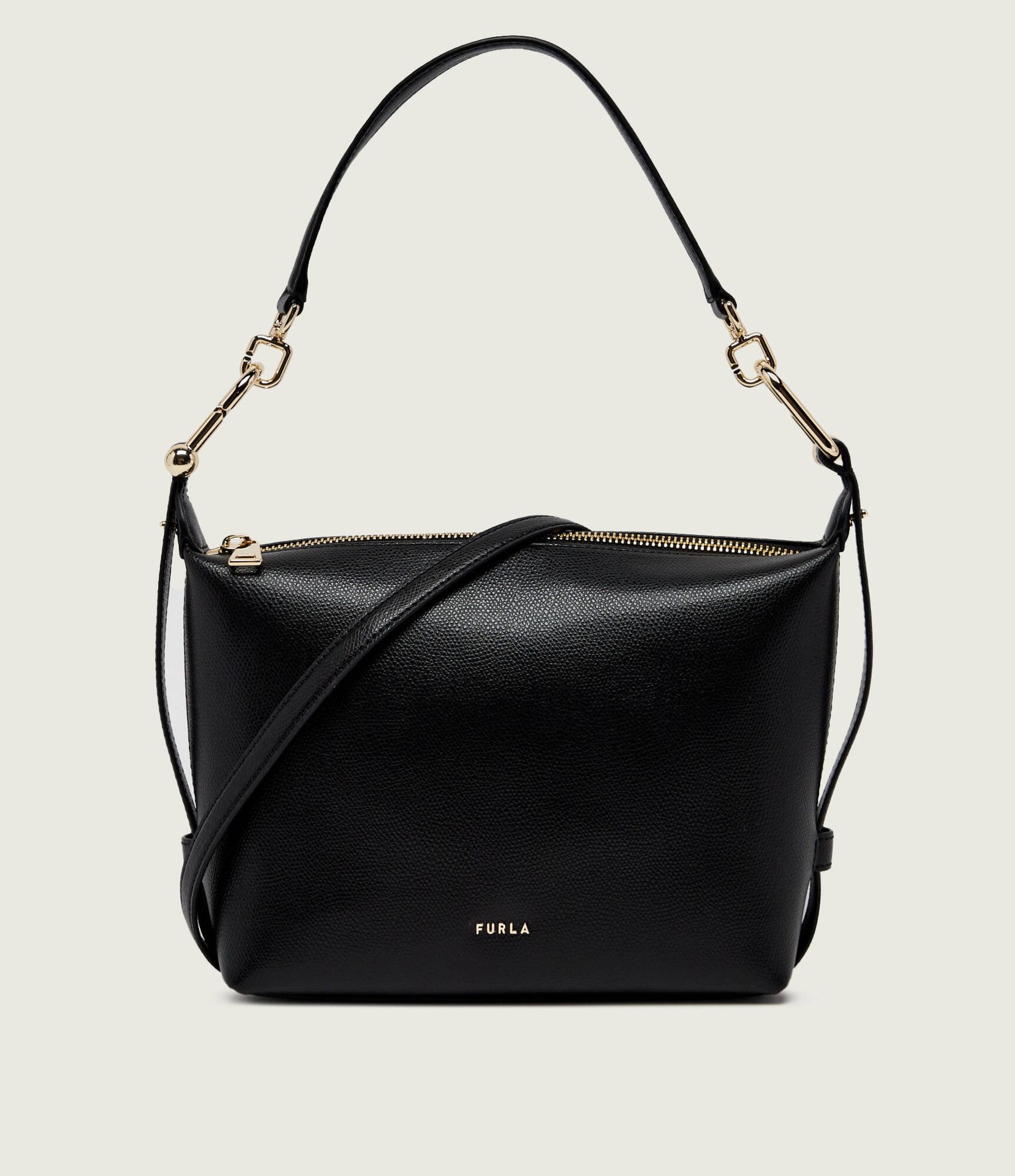 Furla Skórzana torebka na ramię Furla Tonie Mini