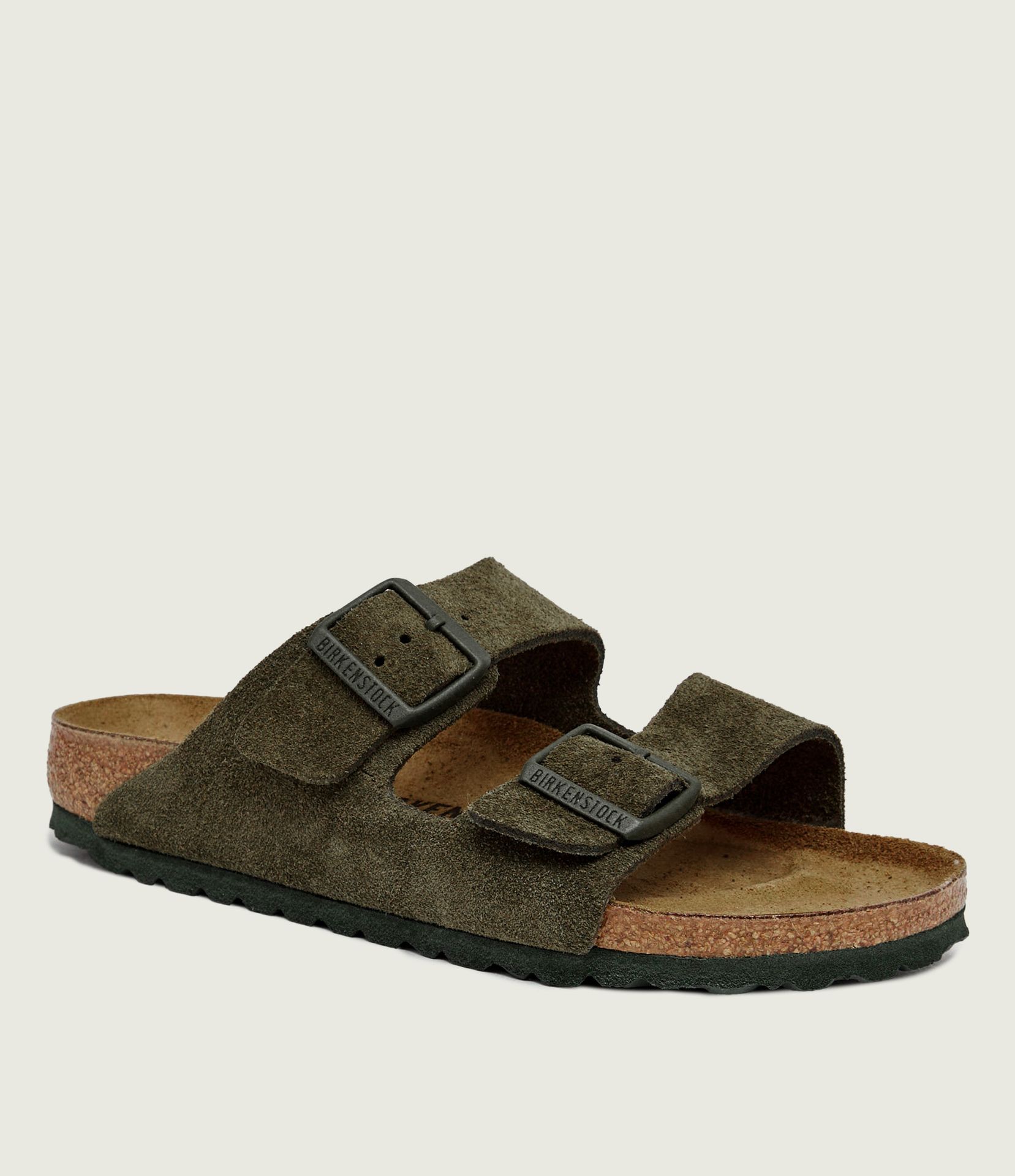 Birkenstock Klapki Arizona zamsz narrow fit